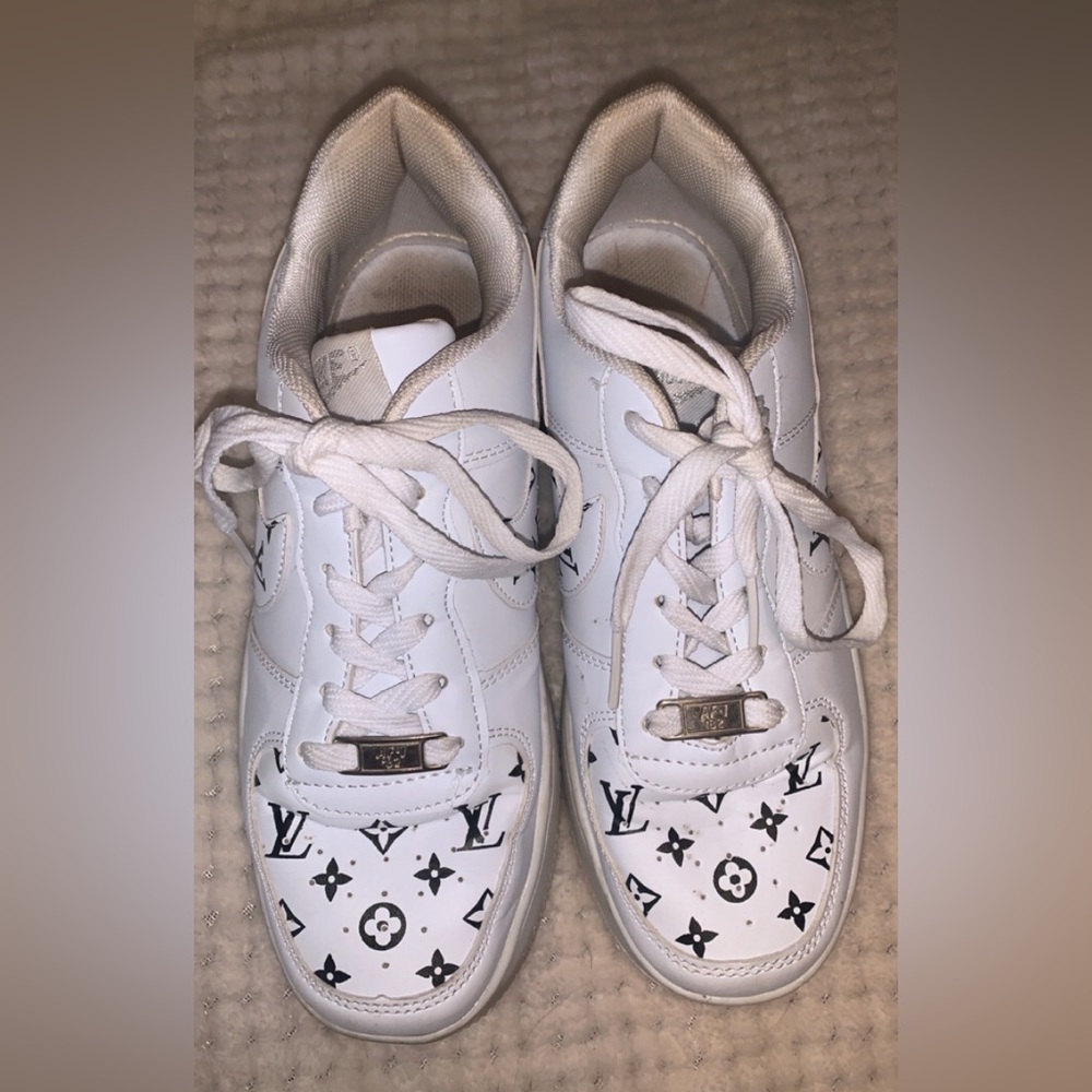 LV custom Nike air max - Picture 5 of 12